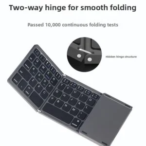 Foldable Bluetooth Keyboard for Mobile Tablet Laptop