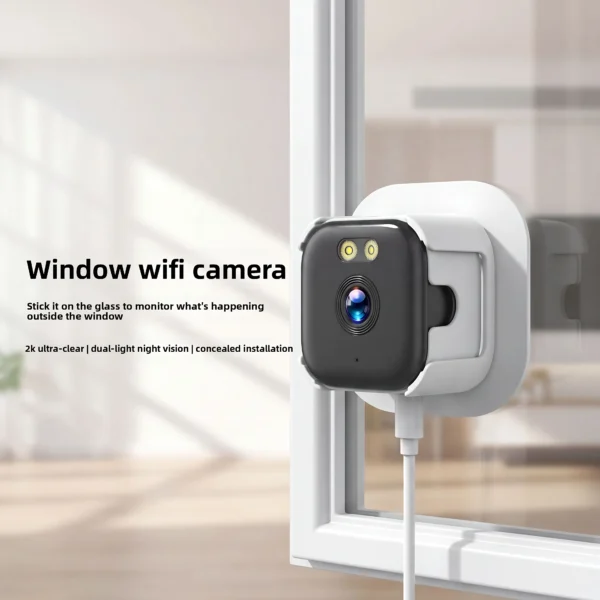 2K Indoor Smart Security Camera with Two-Way Audio