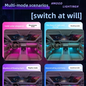 Car Interior Ambient Lighting Kit