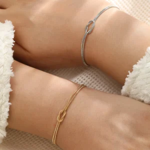 Knot Couple Bracelet Set