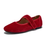 French-Style Leather Mary Jane Shoes