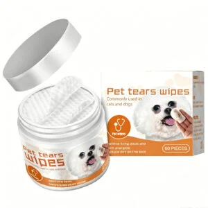 Pet Tear Stain Wipes for Dogs and Cats