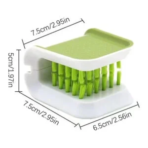 U-Shaped Cleaning Brush,Multi-Purpose Car Seat Belt Cleaning Brush Double-Sided U-Shaped Folding Interior Seat Belt Cleaning