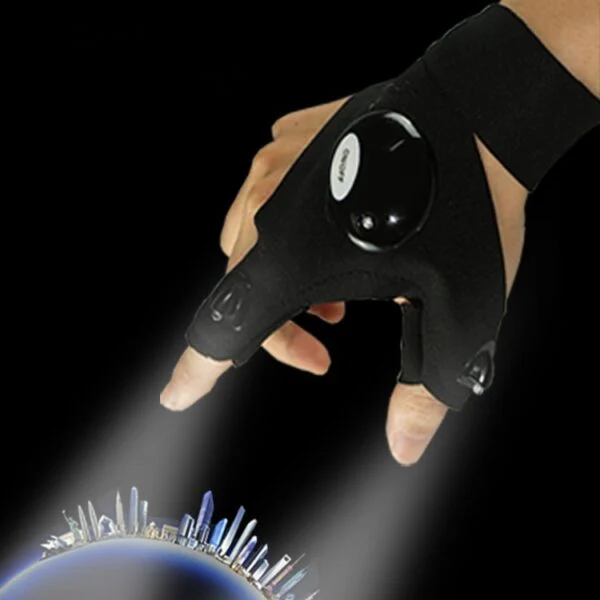 Glowing Fishing Gloves