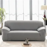 Solid Corner Sofa Covers Couch Slipcovers Elastica Material