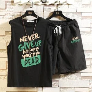 Cape-style T-shirt Men's Suit