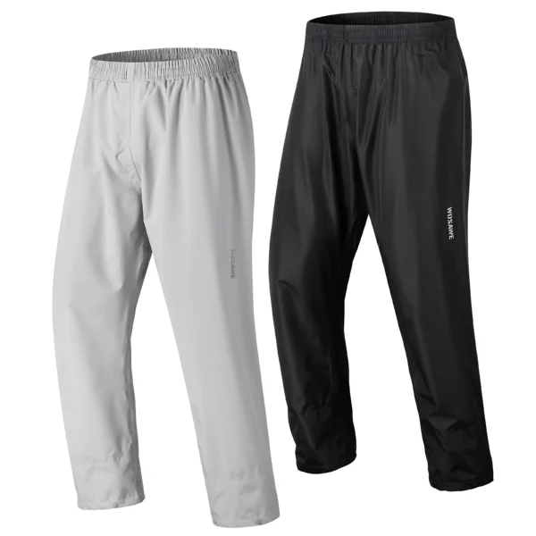 Waterproof Cycling Rain Pants with Shoe Cover