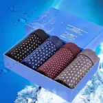 Men's Breathable Striped Boxer Underwear