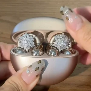 Fashion Diamond Earphone Clip Accessories