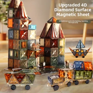 Magnetic Building Blocks for Kids
