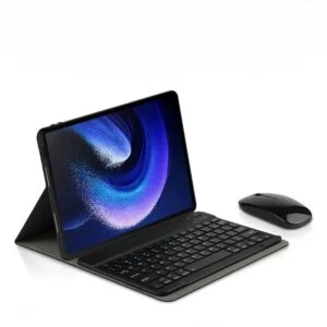 Leather Tablet Case with Bluetooth Keyboard