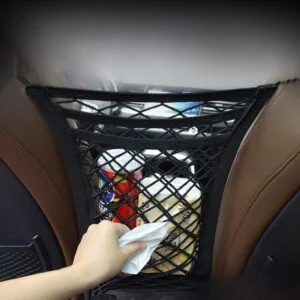 Elastic Car Seat Storage Net Organizer