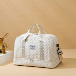 Travel Duffel Bag with Shoe Compartment