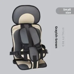 Children’s Seat Cushion Simple Portable Baby Car Heightened Cushion Car Standard Seat Cushion for 6 Years Old