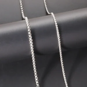 Stainless Steel Square Pearl Accessories,