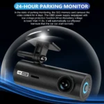 4K Hidden Dual-Lens Car Dash Camera