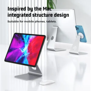 360-Degree Magnetic Aluminum Tablet Stand