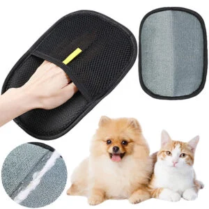 Pet Hair Remover Mitt Pet Hair Remover Gloves Deshedding Bru