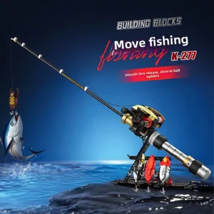 Lure Fishing Rod Building Block Model