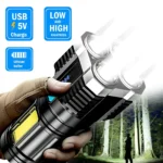 POWERFUL Tactical Quad-Core Super Bright Torch LED Flashligh