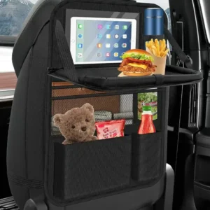 Car Back-Seat Organizer with Cup Holder