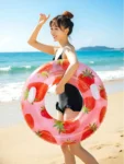 Fruit Series Thickened Pvc Swimming Ring