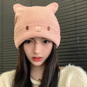 Women's Knitted Winter Beanie Hat