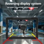 6.25-Inch Motorcycle Dash Cam with CarPlay