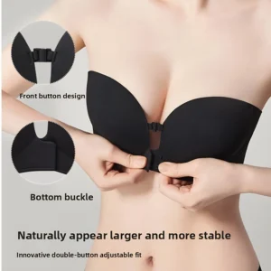 Front Buckle Strapless Underwear