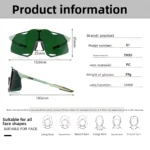 Interchangeable Lens Sports Sunglasses for Cycling and Outdo