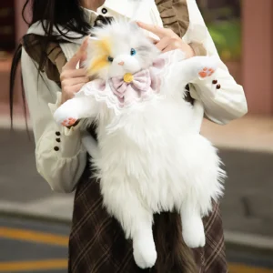 Cute Plush Doll Backpack for School and Gifts