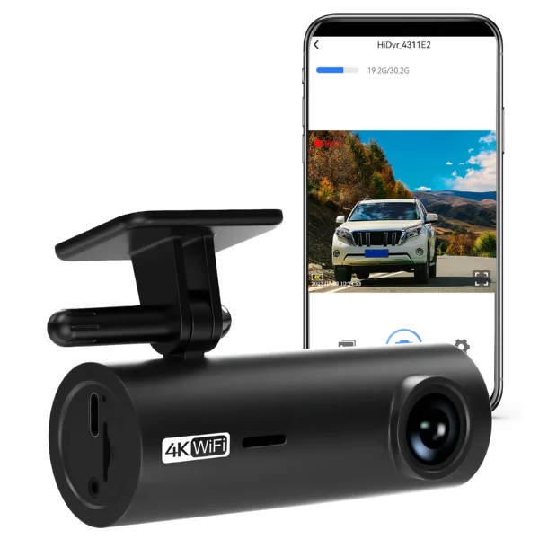 4K Hidden Dual-Lens Car Dash Camera
