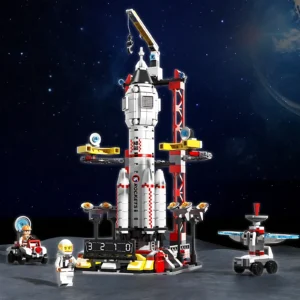 Military Spacecraft Building Block Set