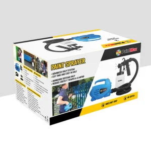 800ML Paint Spray Painter For Spring 650W Paint Sprayer Machine 800ML Per Min Output Oil Primer Water Sprayer With 3 Spraying Patterns Motor Strap Detachable Container Home Garden Decoration