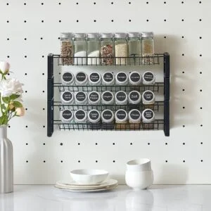Kitchen Countertop Spice Rack Organizer