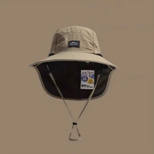 Men and women summer neck protection UV-protective fishing hats