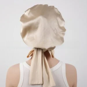 Adjustable Silk Nightcap for Hair Protection