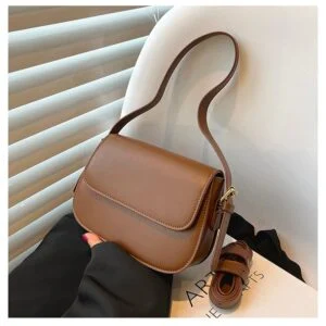 Small PU Leather Underarm Shoulder Bag