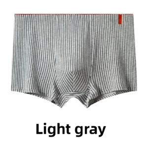 Energetic Striped Men's Underwear Made