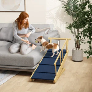 Dog Ramp Adjustable Height Pet