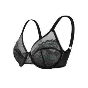 French Lace Bra Ultra Thin Mesh