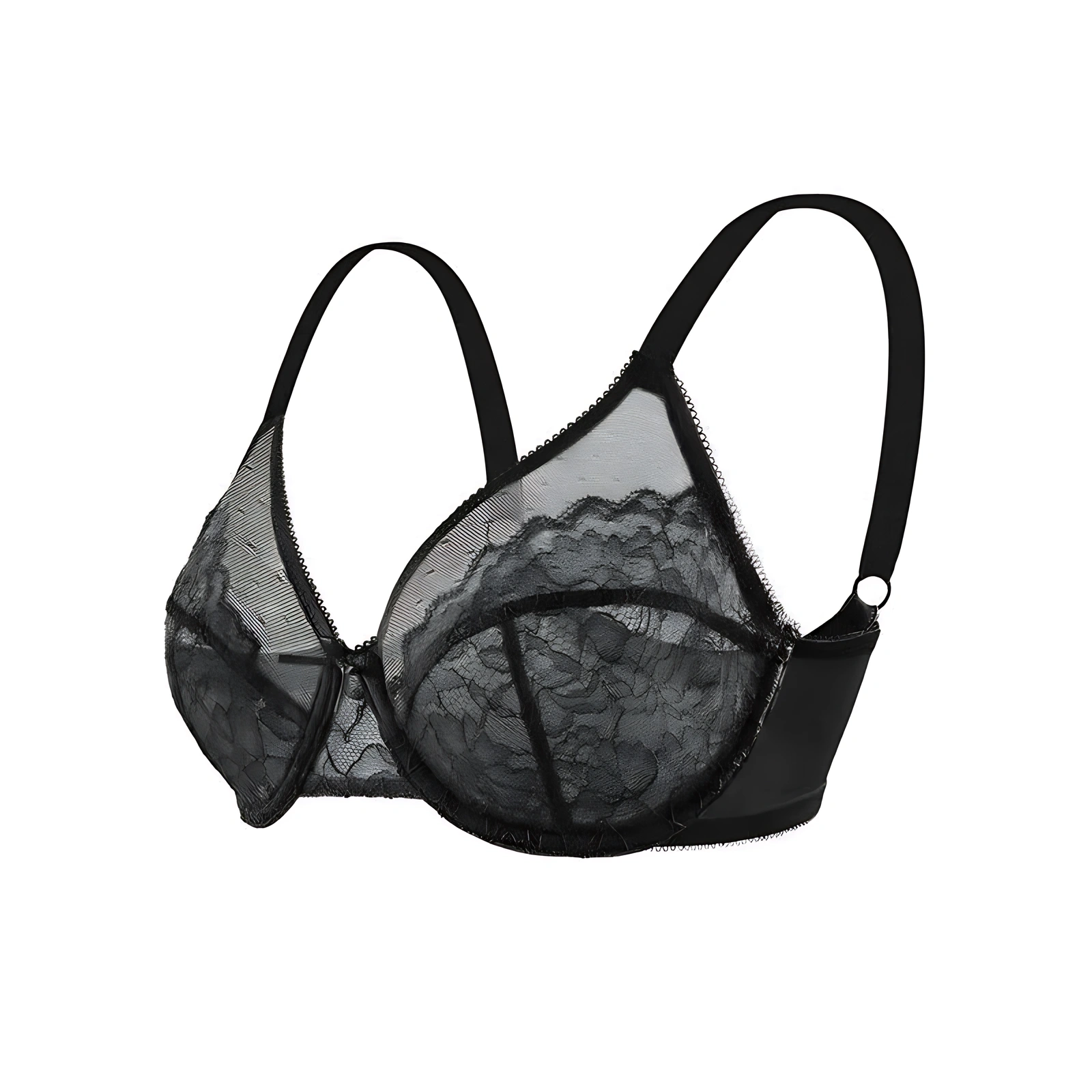 French Lace Bra Ultra Thin Mesh