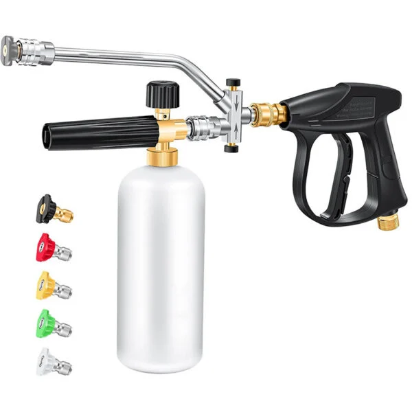 High Pressure Car Wash Water Gun with Foam Nozzle