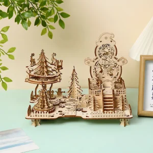 Wooden 3D Christmas Puzzle