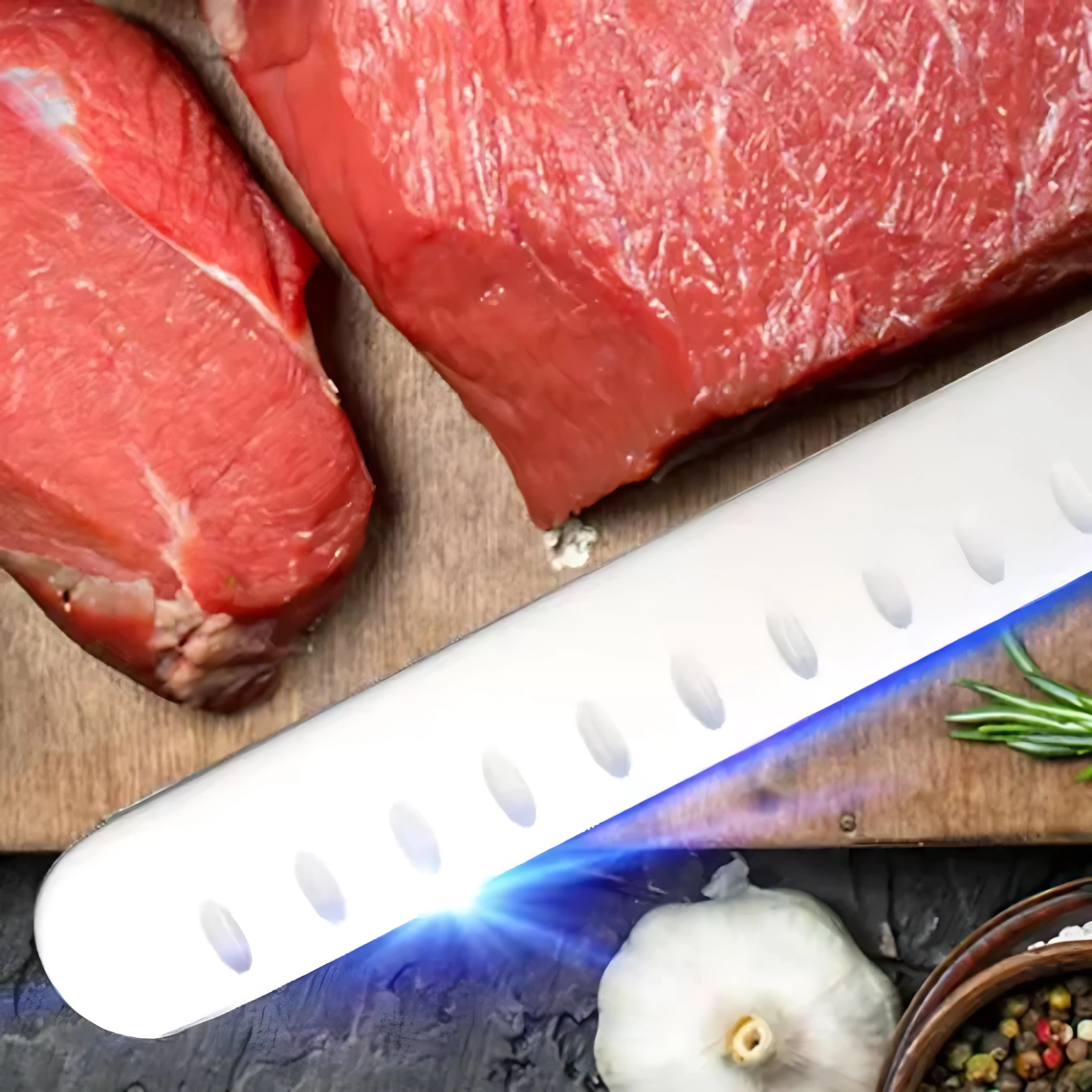 10-inch Carbon Steel Chef Knife for Beef