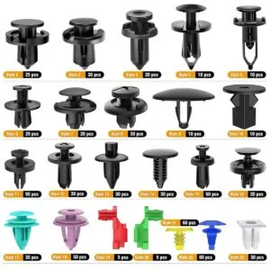 Automotive Push Type Expansion Clips and Repair Kit