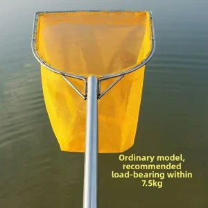 Stainless steel double-frame net fishing gear for fish markets