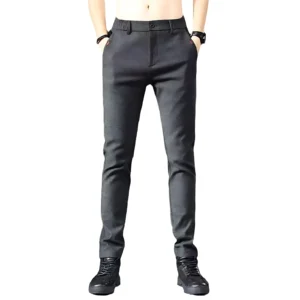 Men’s Straight Leg Casual Trousers