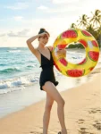 Fruit Series Thickened Pvc Swimming Ring