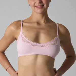 Lace Scoop Bralette Comfortable Seamless Underwear